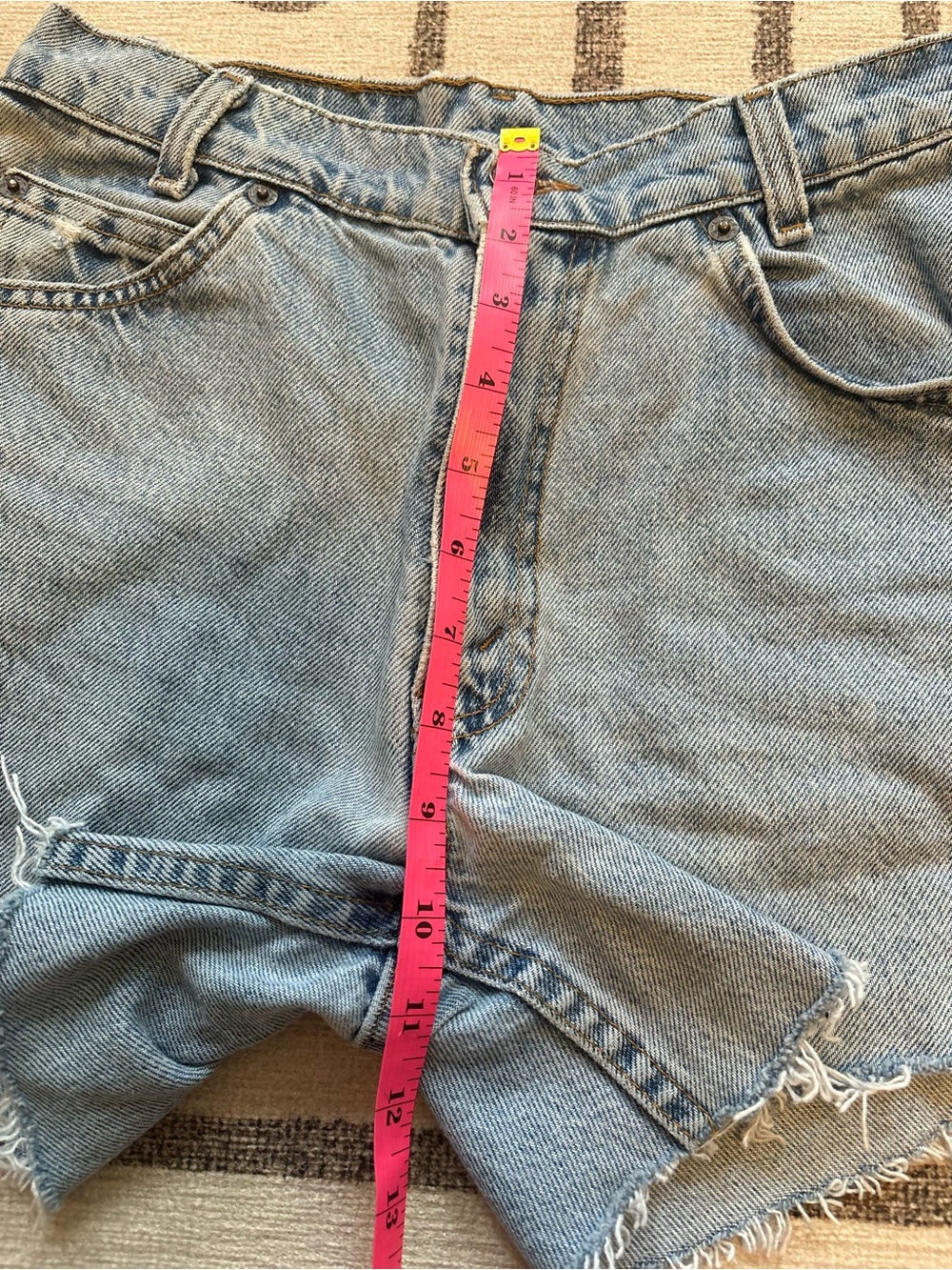 Vintage Levi’s Orange Tab Student Fit High Rise Cutoff Shorts - Picture 3 of 7